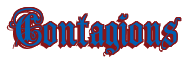 Rendering "Contagious" using Anglican