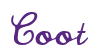 Rendering "Coot" using Commercial Script