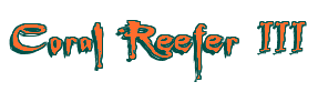Rendering "Coral Reefer III" using Buffied