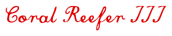 Rendering "Coral Reefer III" using Commercial Script