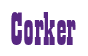 Rendering "Corker" using Bill Board