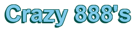 Rendering "Crazy 888's" using Arial Bold