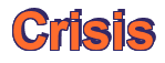 Rendering "Crisis" using Arial Bold
