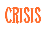Rendering "Crisis" using Cooper Latin