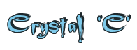 Rendering "Crystal 'C'" using Buffied