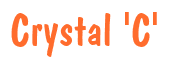Rendering "Crystal 'C'" using Dom Casual