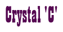 Rendering "Crystal 'C'" using Bill Board