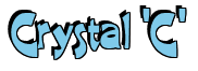 Rendering "Crystal 'C'" using Crane