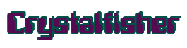 Rendering "Crystalfisher" using Computer Font