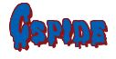 Rendering "Cspide" using Drippy Goo
