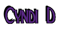 Rendering "Cyndi D" using Deco