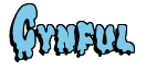 Rendering "Cynful" using Drippy Goo