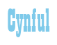 Rendering "Cynful" using Bill Board