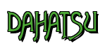 Rendering "DAHATSU" using Agatha