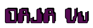 Rendering "DAJA Vu" using Computer Font