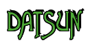 Rendering "DATSUN" using Agatha