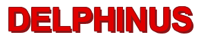 Rendering "DELPHINUS" using Arial Bold
