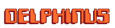Rendering "DELPHINUS" using Computer Font