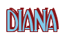 Rendering "DIANA" using Deco