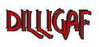 Rendering "DILLIGAF" using Agatha