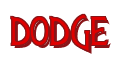 Rendering "DODGE" using Agatha