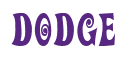 Rendering "DODGE" using ActionIs