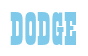 Rendering "DODGE" using Bill Board