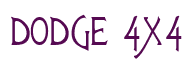 Rendering "DODGE 4X4" using Agatha