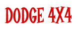 Rendering "DODGE 4X4" using Cooper Latin