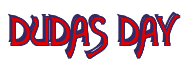Rendering "DUDAS DAY" using Agatha