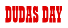 Rendering "DUDAS DAY" using Bill Board