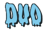 Rendering "DUO" using Drippy Goo