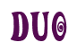 Rendering "DUO" using ActionIs