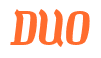 Rendering "DUO" using Color Bar