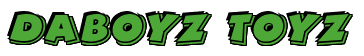 Rendering "DaBoyz Toyz" using Comic Strip