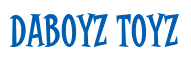 Rendering "DaBoyz Toyz" using Cooper Latin