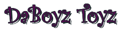 Rendering "DaBoyz Toyz" using Curlz