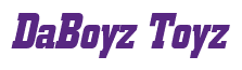 Rendering "DaBoyz Toyz" using Boroughs