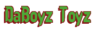 Rendering "DaBoyz Toyz" using Callimarker