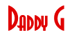 Rendering "Daddy G" using Asia