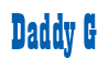 Rendering "Daddy G" using Bill Board