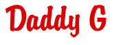Rendering "Daddy G" using Brody