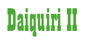 Rendering "Daiquiri II" using Bill Board