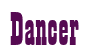 Rendering "Dancer" using Bill Board
