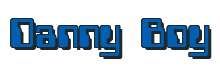 Rendering "Danny Boy" using Computer Font