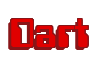 Rendering "Dart" using Computer Font
