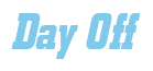 Rendering "Day Off" using Boroughs