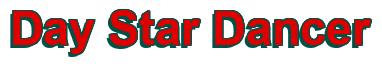 Rendering "Day Star Dancer" using Arial Bold