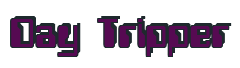 Rendering "Day Tripper" using Computer Font