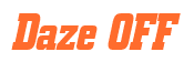Rendering "Daze OFF" using Boroughs